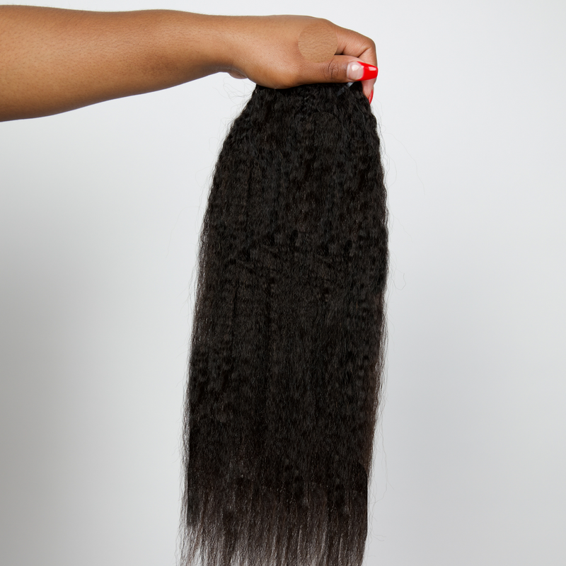 The Premiere Straight: Kinky-Coarse Wefts