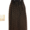 Coarse Kinky Straight Blown Out Human Hair Wefted Extensions