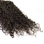 Loose Spring Curly Human Hair Wefted Extensions