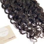 Deep Loose Beach Wave Curly Wefted Human Hair Extensions